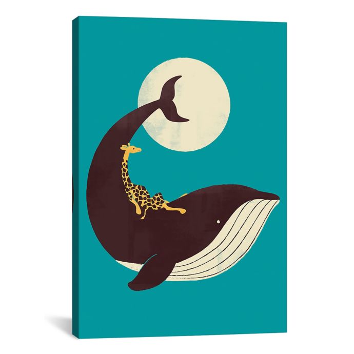 Icanvas The Giraffe And The Whale Canvas Wall Art Bed Bath Beyond