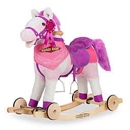 Rockin' Rider® Apple 2-in-1 Rocking Pony in Pink