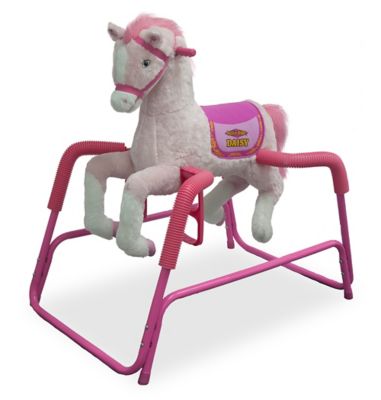 pink rocking horse