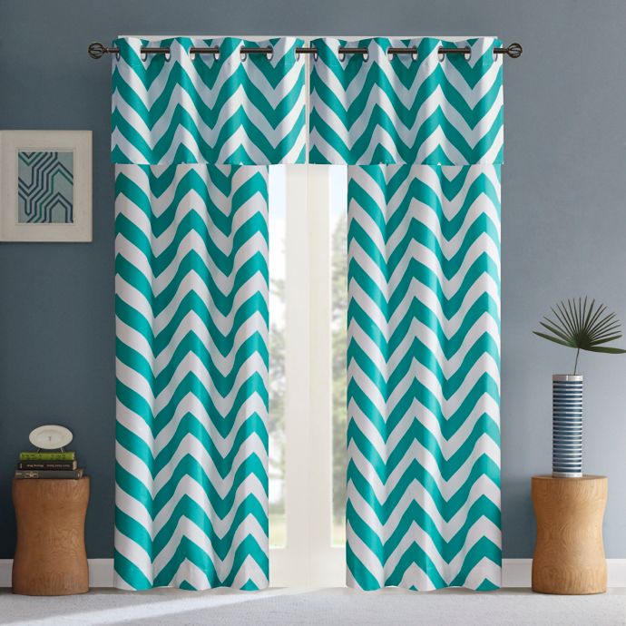 Intelligent Design Libra Grommet Top Window Curtain Panel Pair And