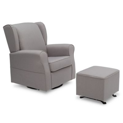 delta glider and ottoman