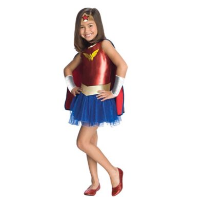 Wonder Woman Tutu Child&#39;s Halloween Costume