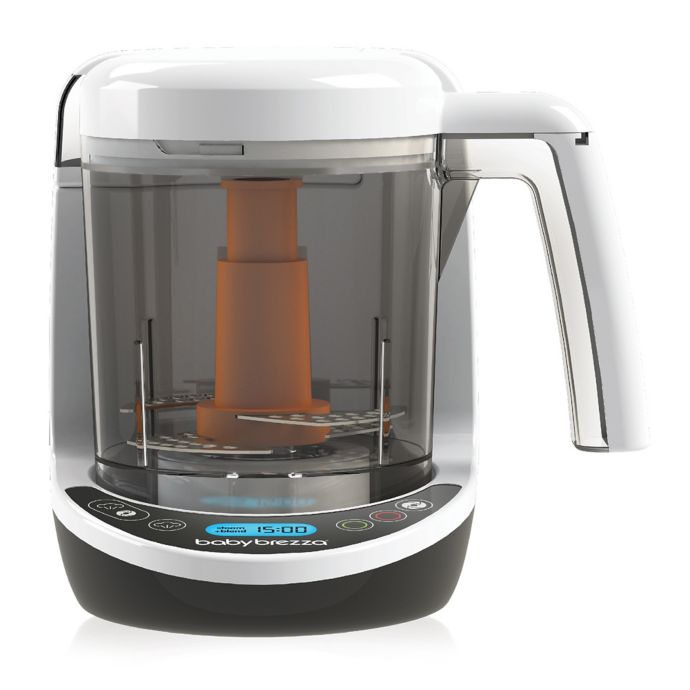 babybrezza® 3Cup Complete Food Maker with Storage Pouches in White