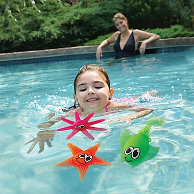Lites Up! Squiggles Light-Up Pool Toys (Set of 3). View a larger version of this product image.