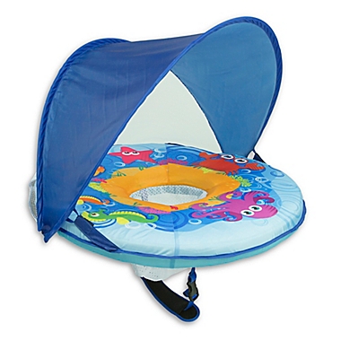 Aqua Leisure&reg; Self Inflating BabyBoat in Blue. View a larger version of this product image.