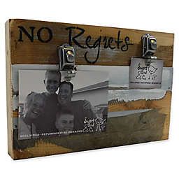 Sweet Bird & Co. No Regrets 8-Inch x 12-Inch Reclaimed Wood Clip Frame