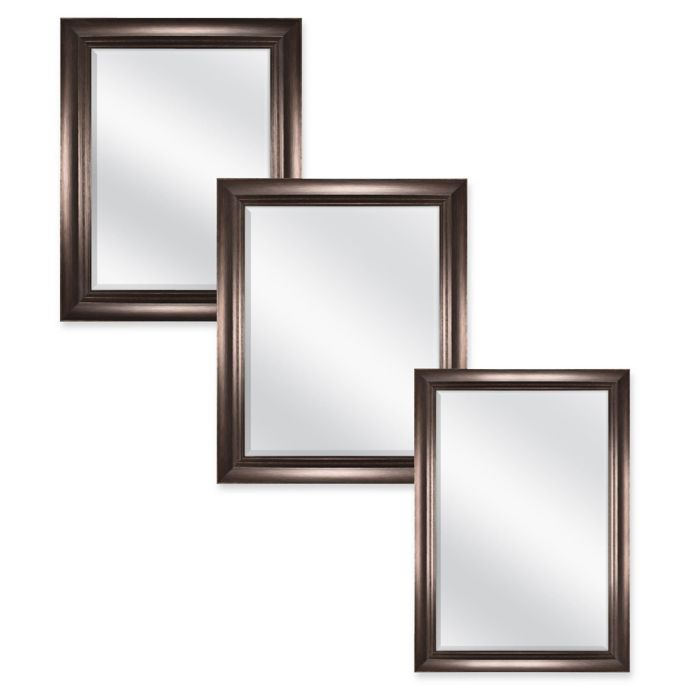 Carson Wall Mirror in Bronze | Bed Bath and Beyond Canada