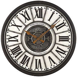 Sterling & Noble™ 29-Inch Industrial Gear Wall Clock