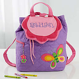 Butterfly Embroidered Kid's Sidekick Backpack by Stephen Joseph