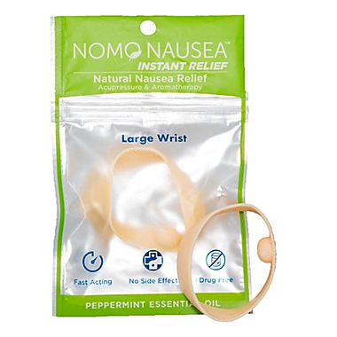 NoMo&trade; Bands Large 2-Pack NoMo Nausea Instant Relief Bracelet. View a larger version of this product image.