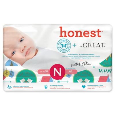 honest diapers 40 pack