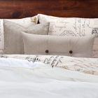 Alternate image 2 for SIScovers&reg; Modern Farmhouse Postscript King Duvet Cover Set in Black/Off White