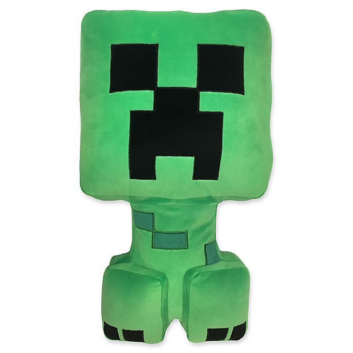 Minecraft Creeper Buddie Plush Pillow | Bed Bath & Beyond