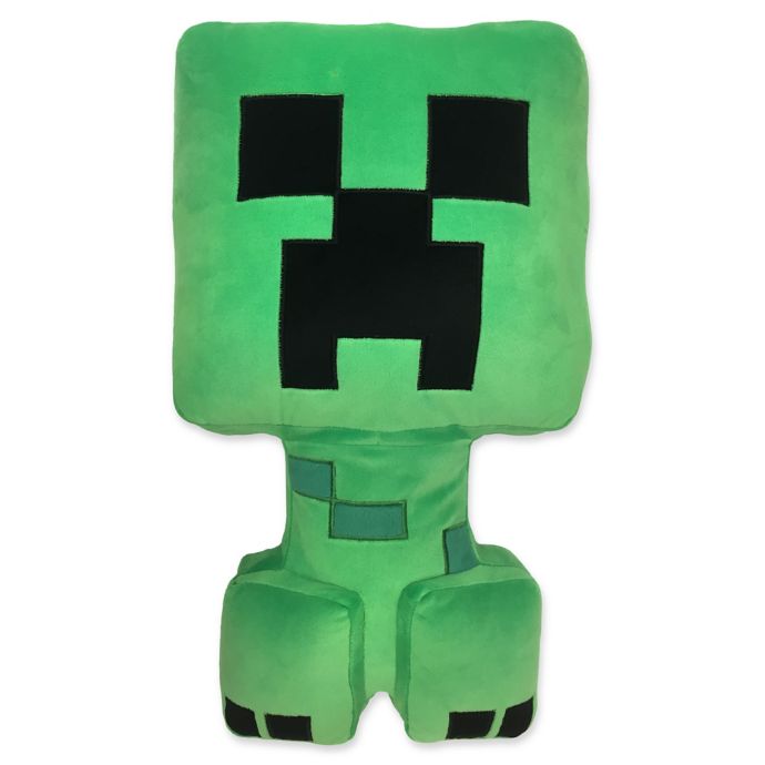 minecraft plush creeper pillow buddy