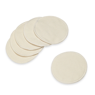 Organic Cotton Nursing Pads (Set of 6). View a larger version of this product image.