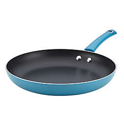 Rachael Ray&trade; Cityscapes Nonstick 12-Inch Porcelain Enamel Skillet in Turquoise