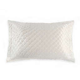 Nikki Chu Quilted King Pillow Sham in Silver Cloud