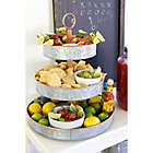Alternate image 2 for Heritage Home Galvanized Metal and Copper 3-Tier Serving Stand