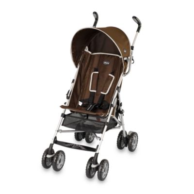 lightweight stroller brown