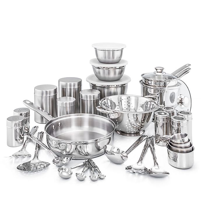 Old Dutch International 36 Piece Stainless Steel Kitchen Old Dutch International 36 Piece Stainless Steel Kitchen