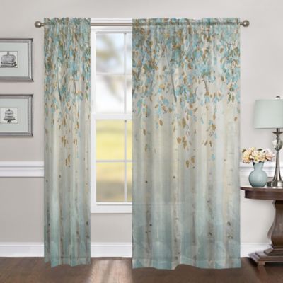 Forest Curtains Leafless Scary Branches Window Drapes 2 Panel Set 108x90 Inches 