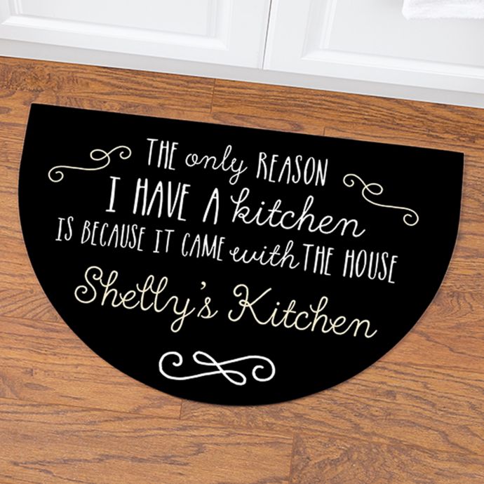 Sassy Kitchen Quotes Half Round Door Mat Bed Bath Beyond