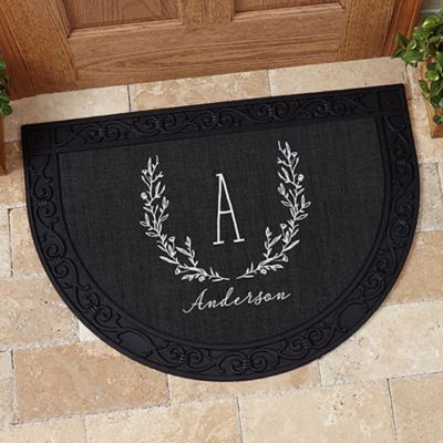 Monogram door decor