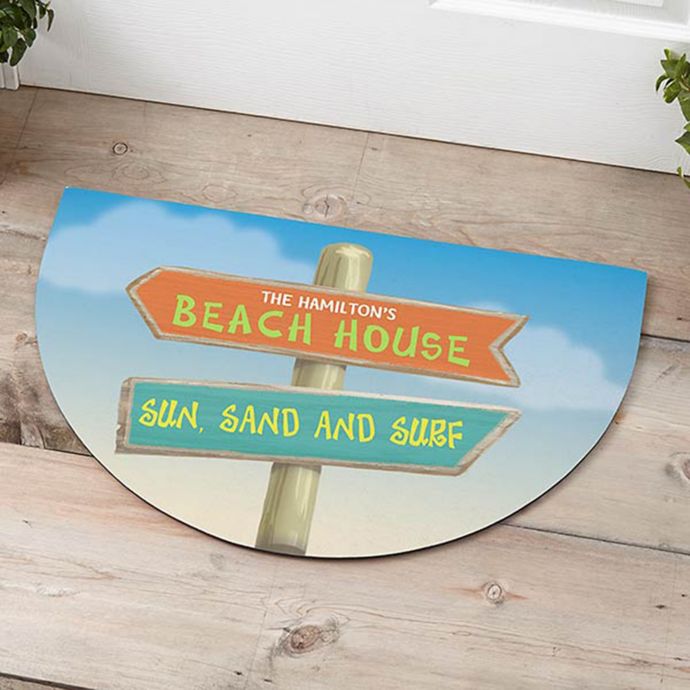 Journey Marker Half Round Door Mat Bed Bath Beyond