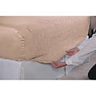 Alternate image 1 for Bed Tite&trade; Solid 500-Thread-Count Cotton Queen Sheet Set in Peach