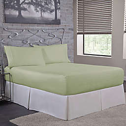 Bed Tite™ Solid 500-Thread-Count Cotton Queen Sheet Set in Sage