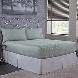 Bed Tite™ Solid 500-Thread-Count Cotton Queen Sheet Set in Pale Blue