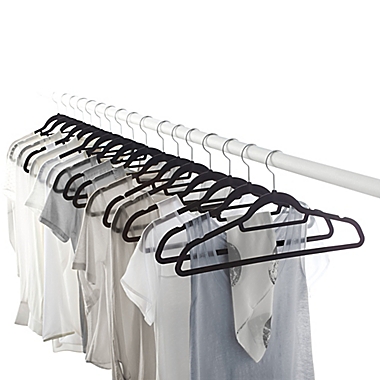 Real Simple&reg; 30-Count Flocked Suit Hangers. View a larger version of this product image.