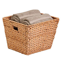 Honey Can Do Square Water Hyacinth Basket