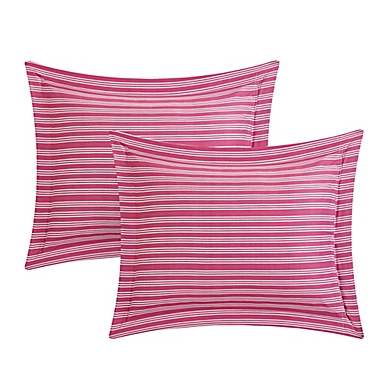 Chic Home Maiya 4-Piece Reversible Twin Quilt Set in Fuchsia. View a larger version of this product image.