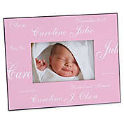 New Arrival Baby 4-Inch x 6-Inch Solid Picture Frame