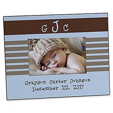 Monogram Baby 4-Inch x 6-Inch Picture Frame. View a larger version of this product image.