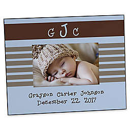 Monogram Baby 4-Inch x 6-Inch Picture Frame