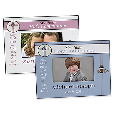 A First Communion 4-Inch x 6-Inch Picture Frame. View a larger version of this product image.