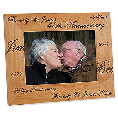 Forever & Always 5-Inch x 7-Inch Anniversary Frame. View a larger version of this product image.