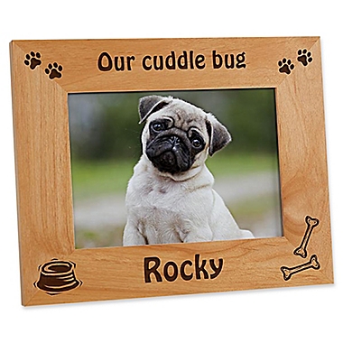 A Puppy Pose 5-Inch x 7-Inch Picture Frame. View a larger version of this product image.