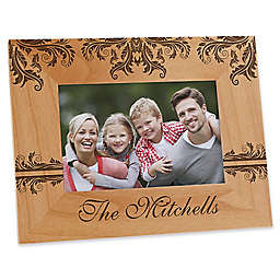 Damask Family 4-Inch x 6-Inch Picture Frame