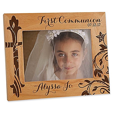 First Communion 5-Inch x 7-Inch Picture Frame. View a larger version of this product image.