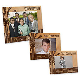 First Communion Vertical Personalized Picture Frame