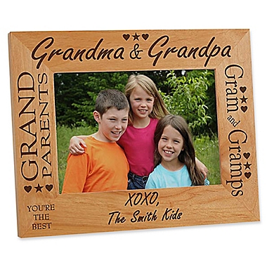 Grandma & Grandpa 5-Inch x 7-Inch Picture Frame. View a larger version of this product image.
