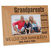 Wonderful Grandparents 4-Inch x 6-Inch Picture Frame