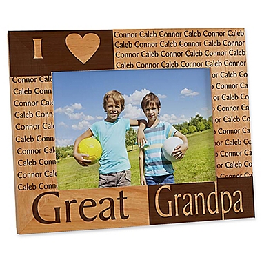 Great Grandparent 5-Inch x 7-Inch Picture Frame. View a larger version of this product image.