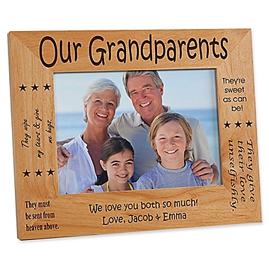 Sweet Grandparents 5-Inch x 7-Inch Personalized Picture Frame. View a larger version of this product image.