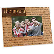 Family is Forever Personalized 4-Inch x 6-Inch Picture Frame