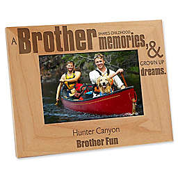 Special Brother 4-Inch x 6-Inch Picture Frame
