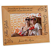 &quot;Girlfriends&quot; 5-Inch x 7-Inch Picture Frame